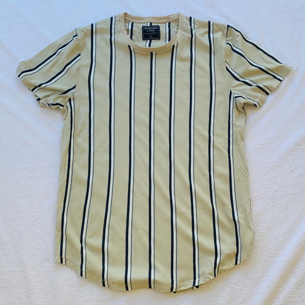 Abercrombie striped tee shirt